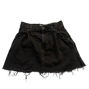 Free People Cosmico Flirt Denim Skirt